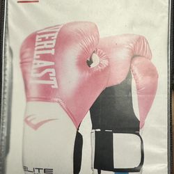 Everlast Boxing Gloves, 12 Ounces, Light Pink 