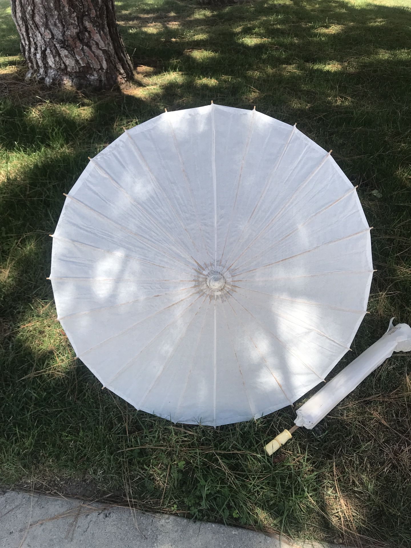 Parasol Umbrellas- Chinese Style Blank Oil Paper