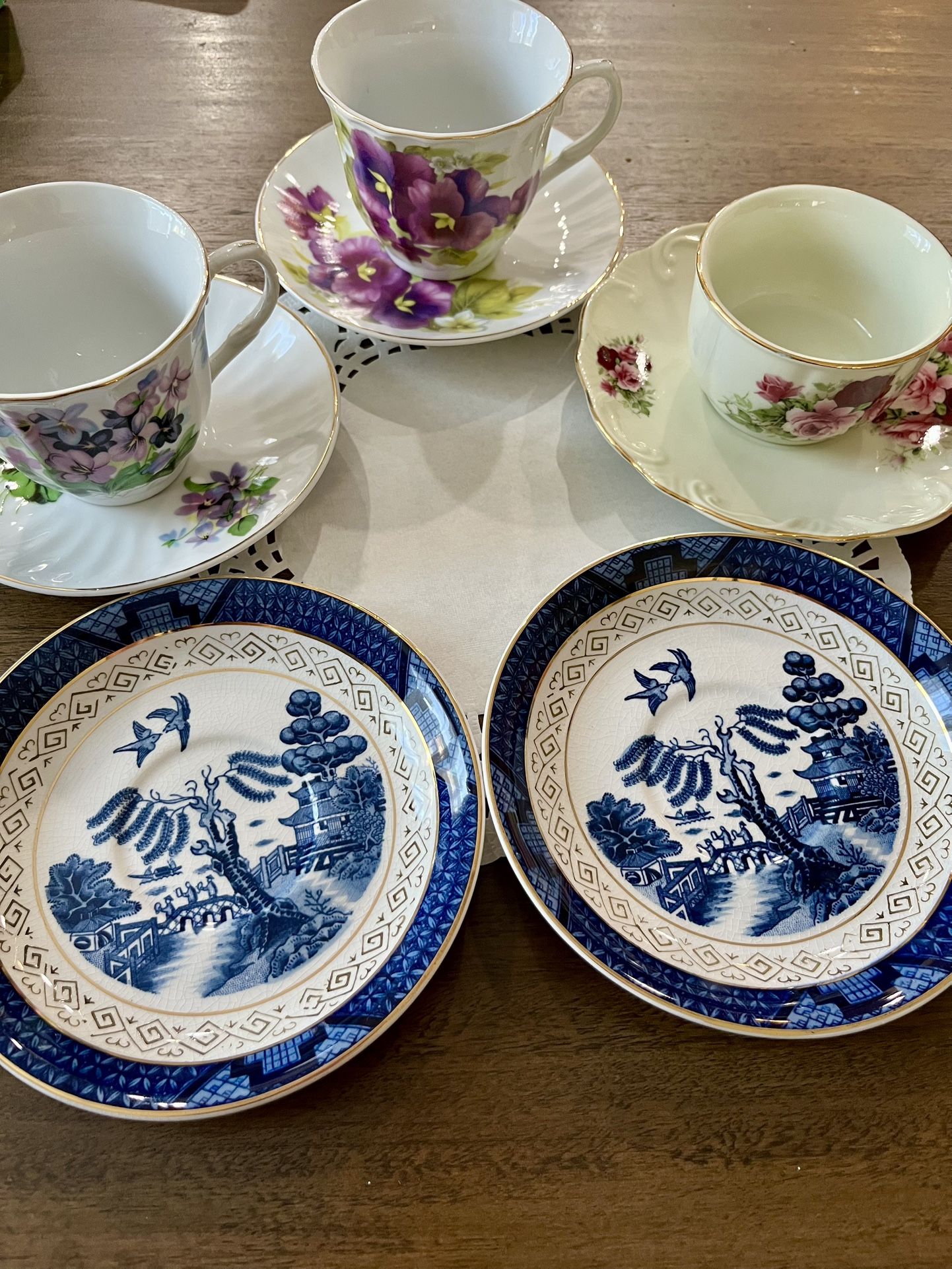 Teacups And Plates