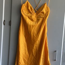 Vici Prom Dress Silky Short Size Small 