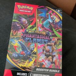 Fantasmal Flames Booster Bundle Pokemon