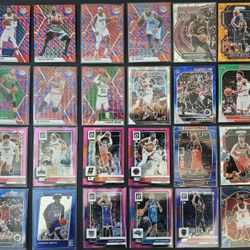 NBA Mosaic, Prizm, & Optic Variety Card Lot!