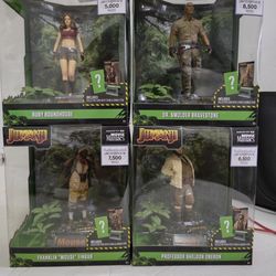 Colección Jumanji  4 figuras sin abrir