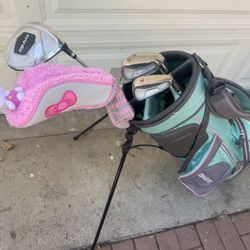 Top Flite Women’s ⛳️ Golf Set/Hello Kitty Driver Cover