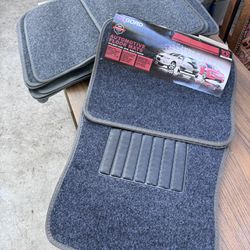 Charcoal Car Floor Mats Liner Set Of 4pcs, Tapetes Para Carro  