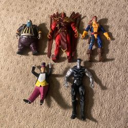dc marvel action figure lot