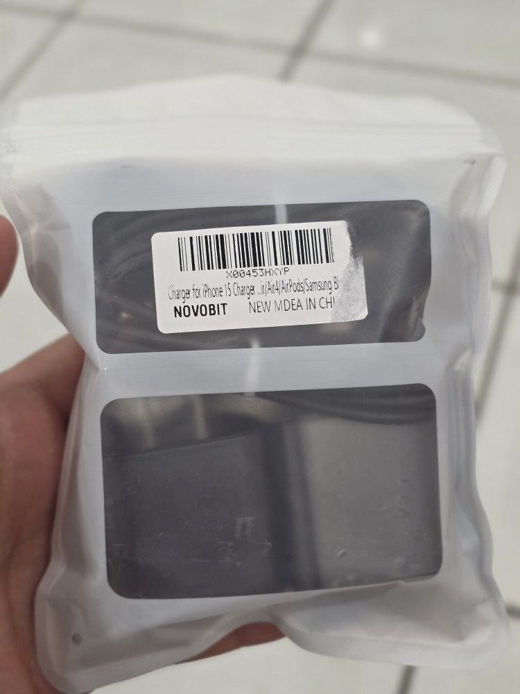 2 Cargadores Rápidos USB-C de 20W – Compatibles iPhone, iPad y Android (Nuevos)