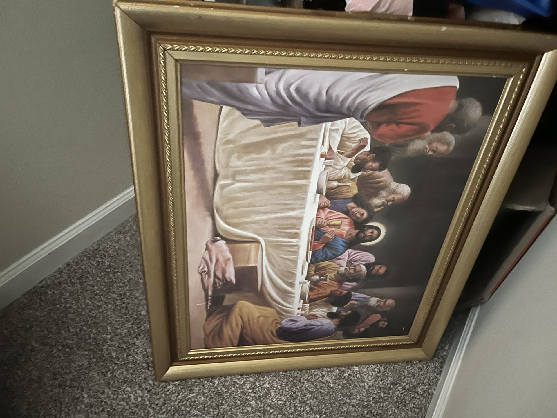 Jesus Piece Picture Frame