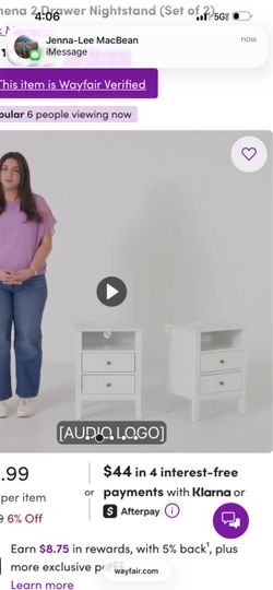 White Nightstands