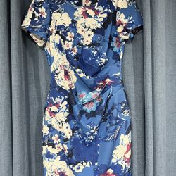 Adrianna Papell Blue Dress