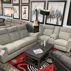 Gray Sofa Loveseat! $1699 🚨📦🩶