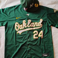 Large Rickey Henderson Oakland As Jerseys 