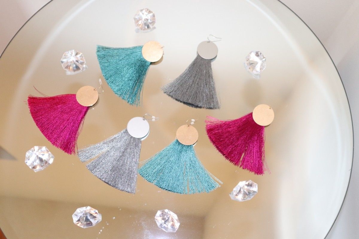 Fringe earrings