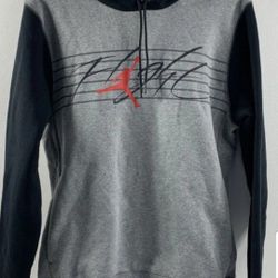 JORDAN FLIGHT JUMPMAN Y2K MEN'S PULLOVER THICK HOODIE SWEATER SIZE MEDIUM STRETCH BLACK/GRAY BRAND NEW WITH TAGS CHECK OUT THE REST OF MY OFFERS. 