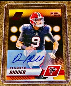 Desmond Ridder Red Zone Auto Zenith 2023