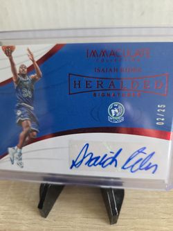 Timberwolves  Isaiah  Rider Certified  Autograph  Card