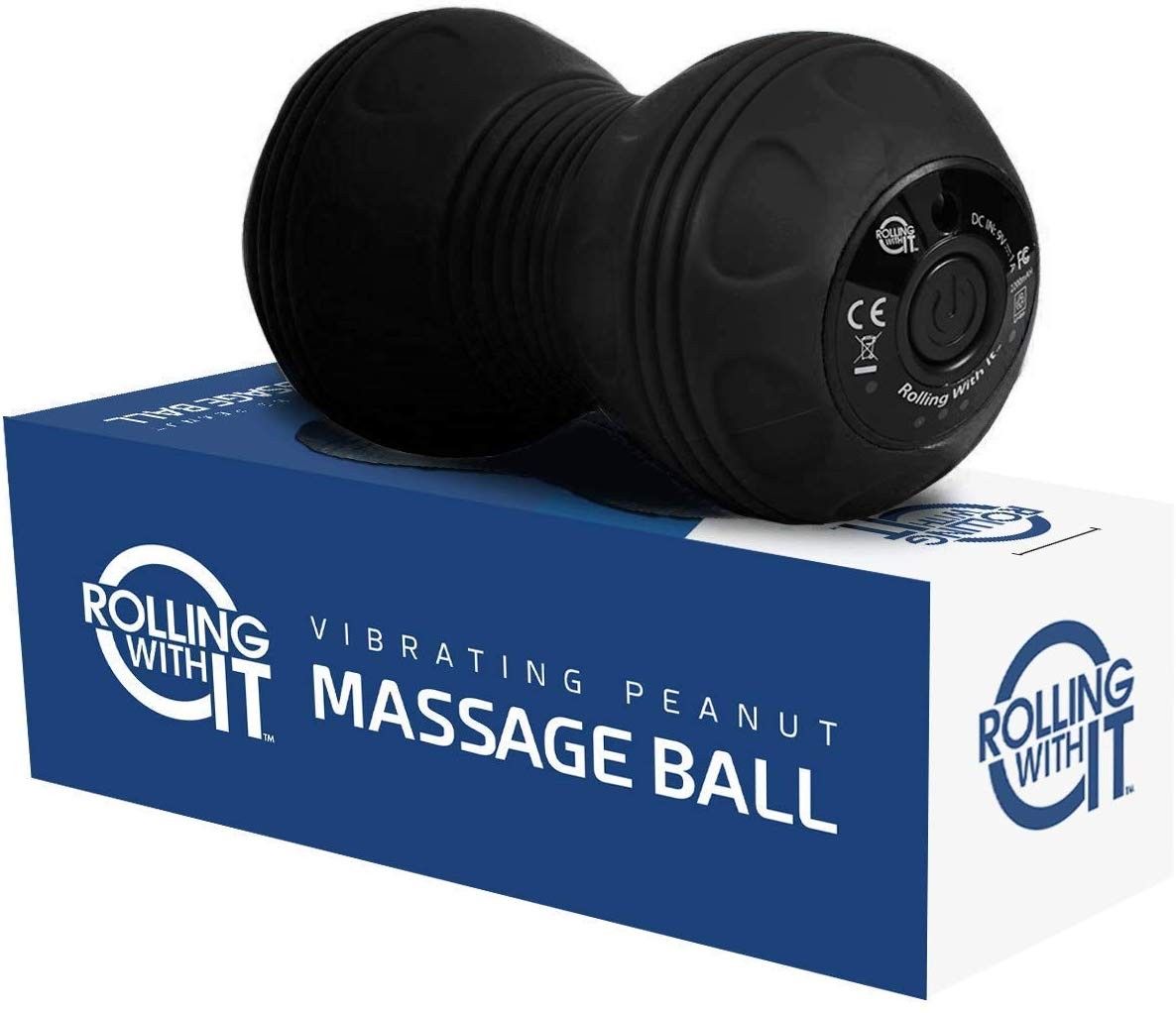 Rolling With It Professional Vibrating Peanut Massage Ball - Deep Tissue Trigger