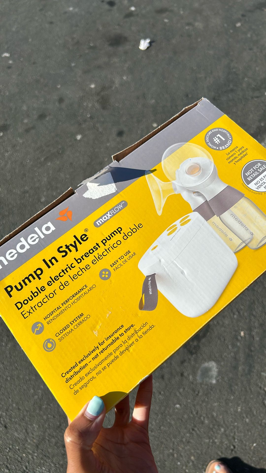 Medela Pump In Style , OPEN BOX