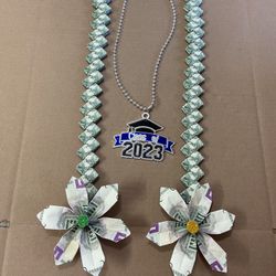 Graduation Flowers Money Lei