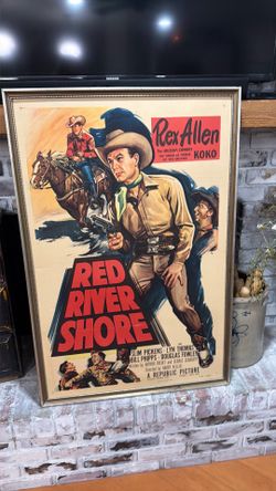 1953  original Rex Allen movie poster