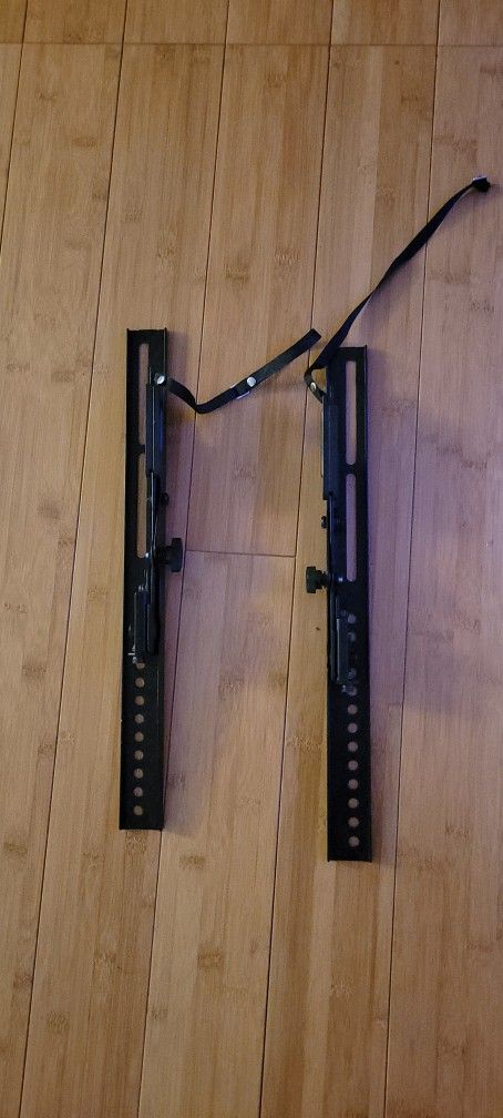 Large  17 inch  TV wall stand  .. 2 peices 