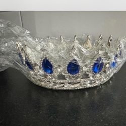 Blue Silver Crown 