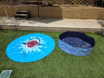 Free small pool and splash pad
