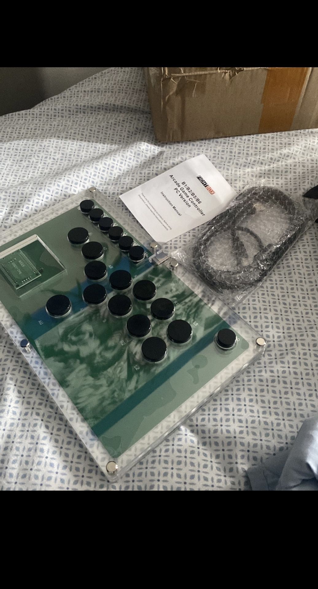 FightBox B1 DIY Hitbox All Button Layout