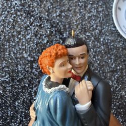 Vtg 2000 Hallmark Keepsake “Lucy is Enceinte” I Love Lucy Handcrafted Ornament 