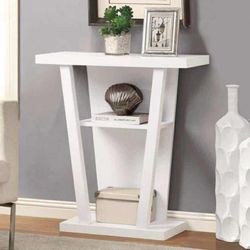 White Console Table
