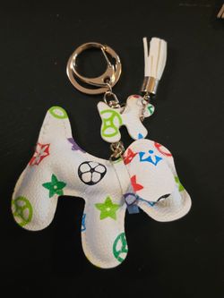White key chain