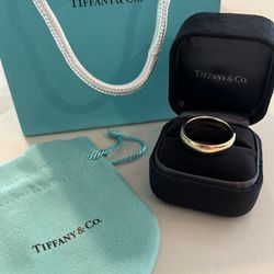 Men’s Wedding Band (Size 11) Tiffany & Co. 18k Gold