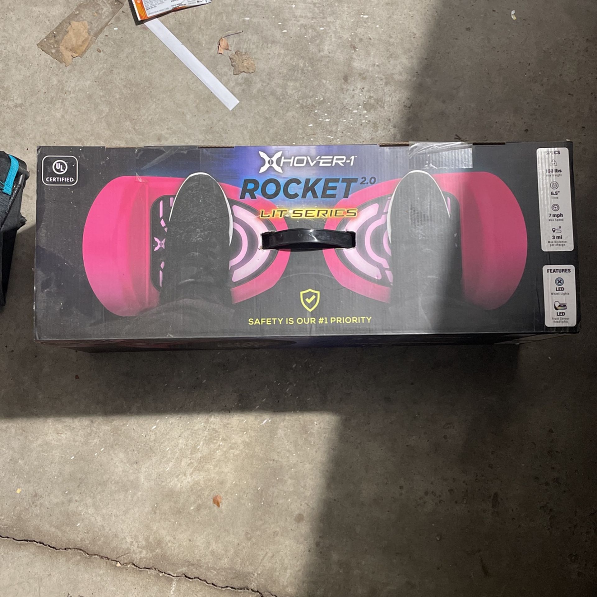 Hover 1 Rocket Lit Series Hoverboard