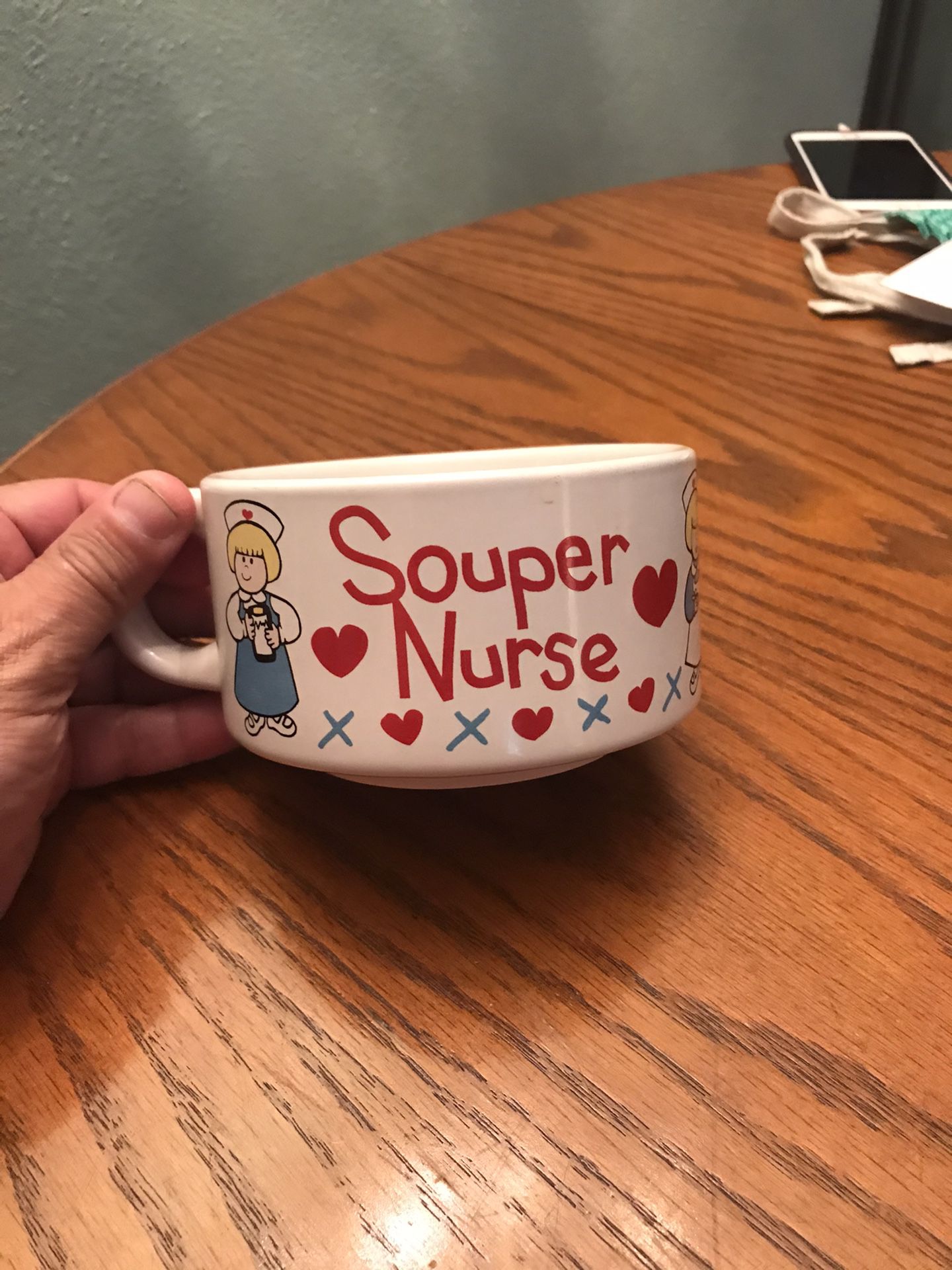 Souper nurse soup/coffee mug