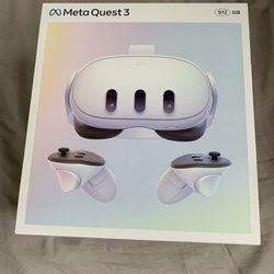 Meta Quest 3 VR Headset - 512GB - BRAND NEW SEALED