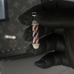 Two Barber Sliver Pendant 925 