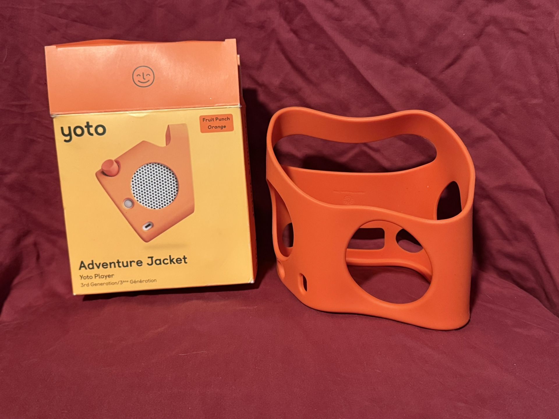 Yoto Adventure Jacket- Fruit Punch Orange