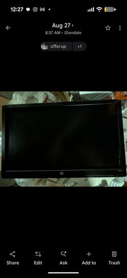 HP W2071d Flat Screen Monitor