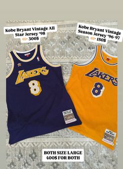KOBE BRYANT ALL STAR AND SEASON JERSEYS