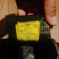 Doc Marten Steel Toe Work Boots
