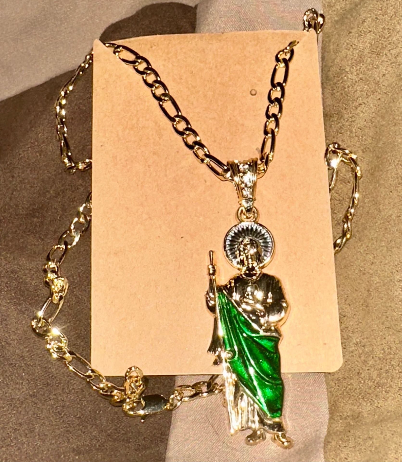 Beautiful Brand New Large Stainless Jesus Piece! 24” 