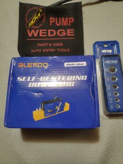 Blekoo Self-Centering Dowel Jig Klein Blue