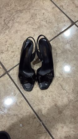 Black LV Heels