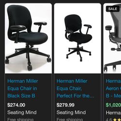 Herman Millar Equa Office Chair 