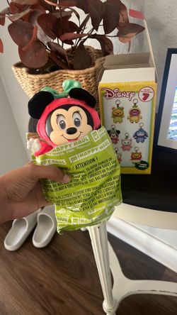 Disney fresh vinyl plush keychain