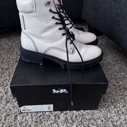 Coach Lace Boots