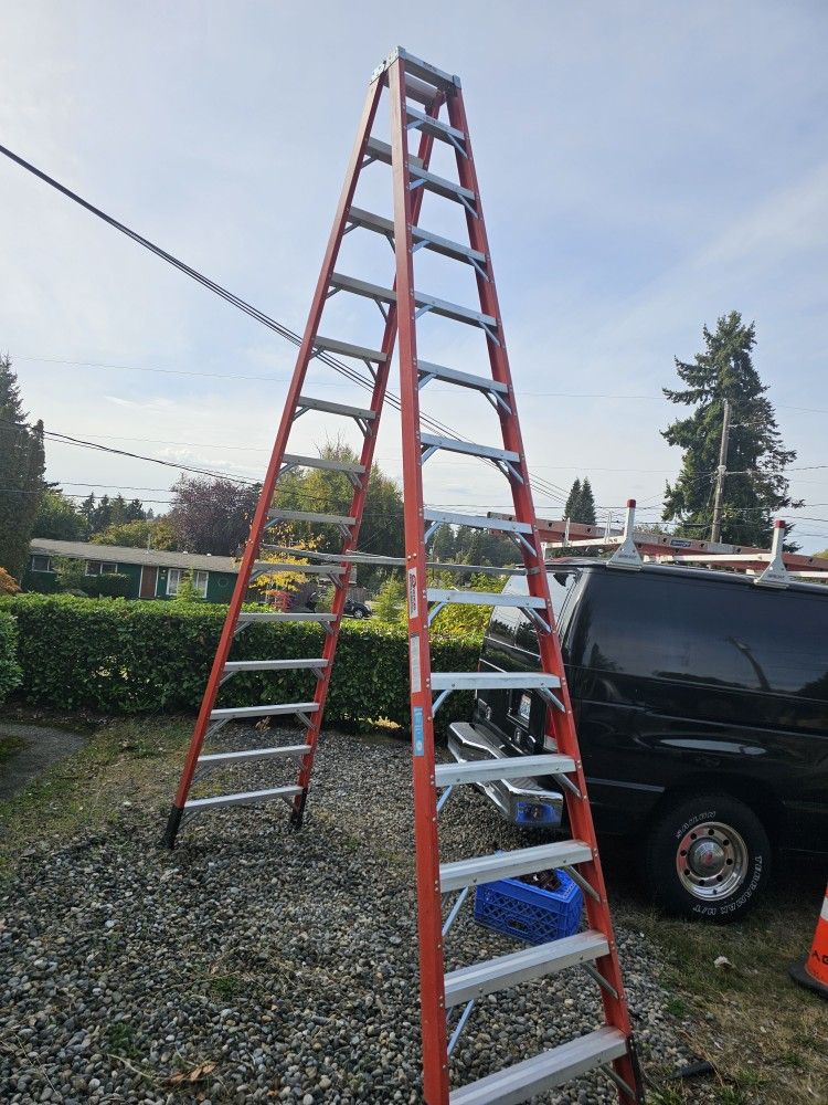 14 Foot Ladder, brand advanced.
