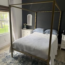 Bed Frame And Mattress 