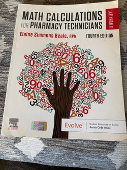 Math Calculations for pharmacy technicians