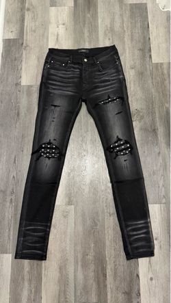 Amiri MX1 Distressed Skinny Jeans